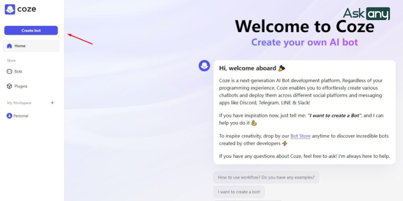 tạo chatbot với coze ai