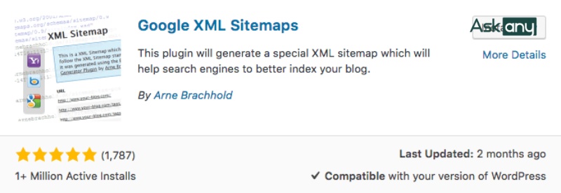 Tạo sitemap XML bằng Google XML Sitemap
