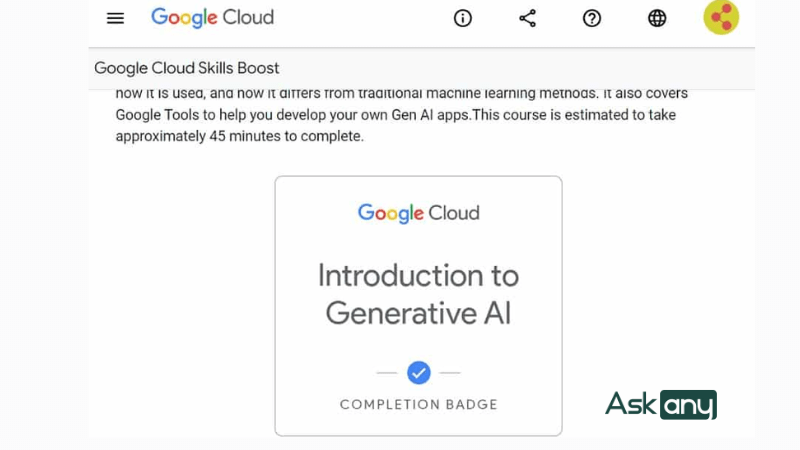 Khóa học AI cơ bản Learn with Google AI