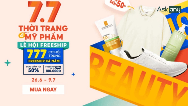 Tham gia Flash Sale của Shopee