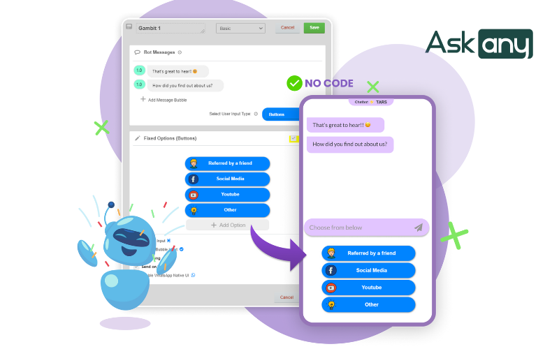 Công cụ chatbot tars