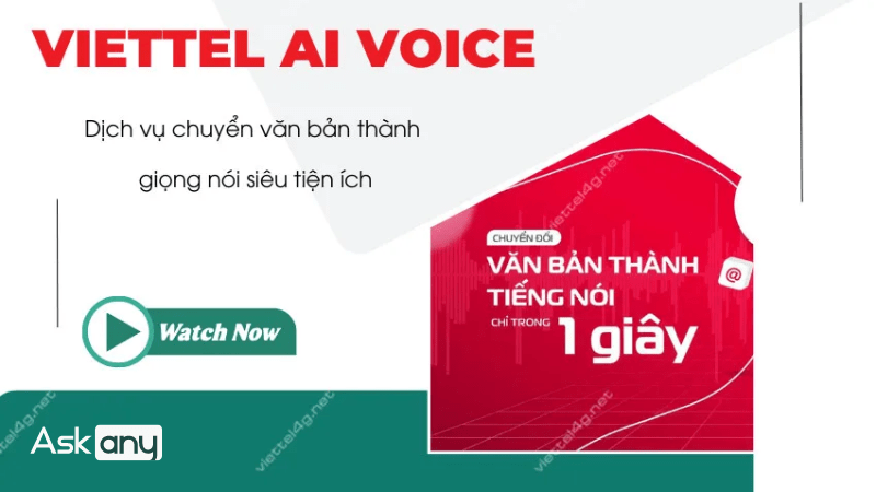 voice Ai của Viettel có đa dạng giọng nói AI