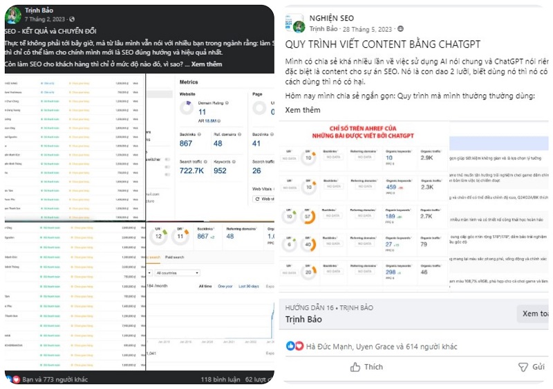 chuyên gia SEO Trịnh Bảo chia sẻ kiến thức