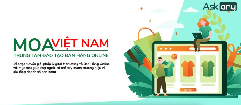 Lớp học bán hàng online tại TPHCM - Học Viện MOA Việt Nam